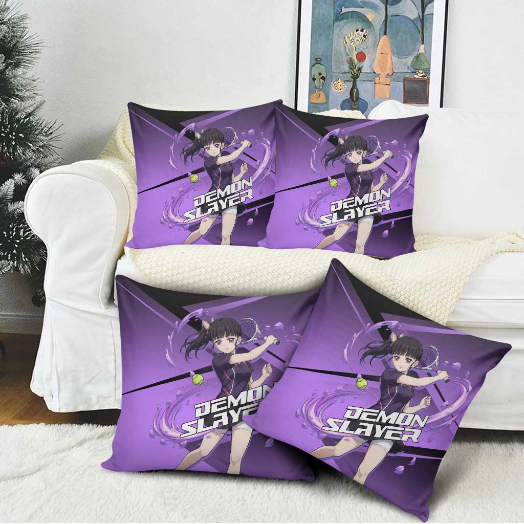 Kanao Tsuyuri Pillow Cover Demon Slayer Tennis Crossover Style