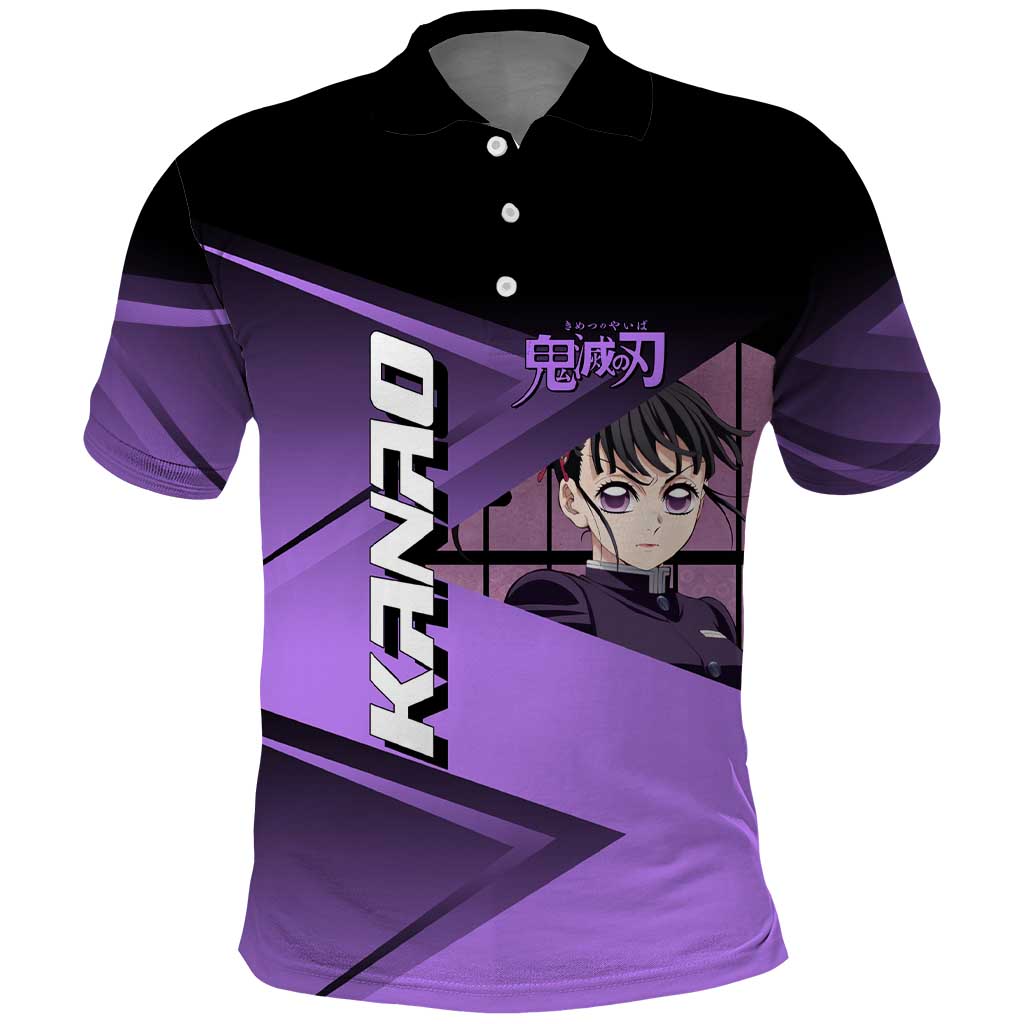Kanao Tsuyuri Polo Shirt Demon Slayer Tennis Crossover Style