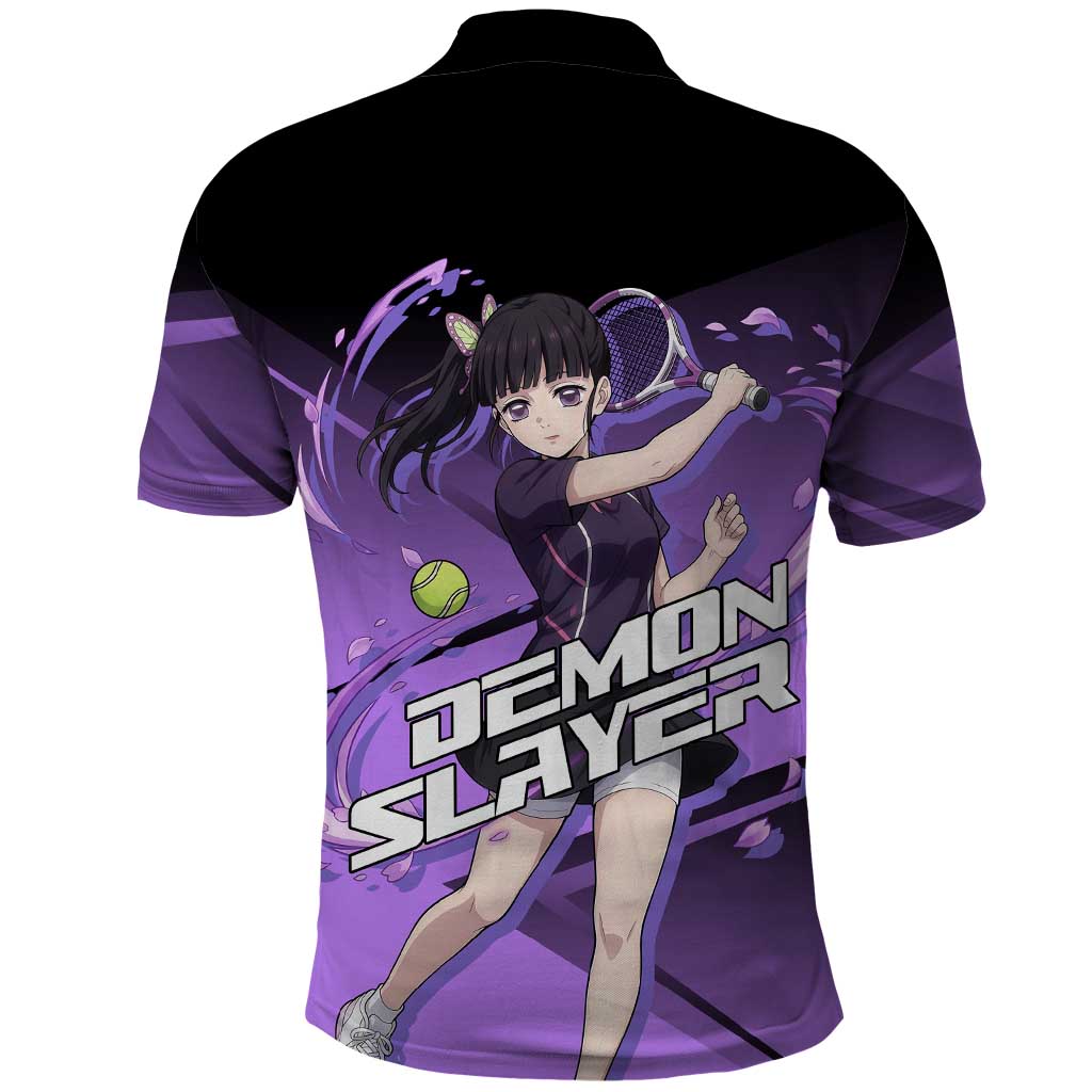 Kanao Tsuyuri Polo Shirt Demon Slayer Tennis Crossover Style