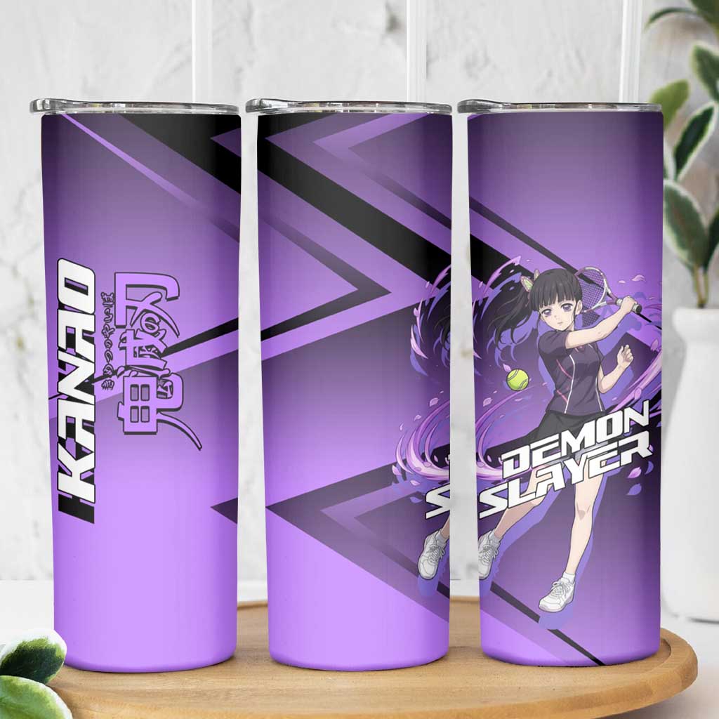 Kanao Tsuyuri Skinny Tumbler Demon Slayer Tennis Crossover Style