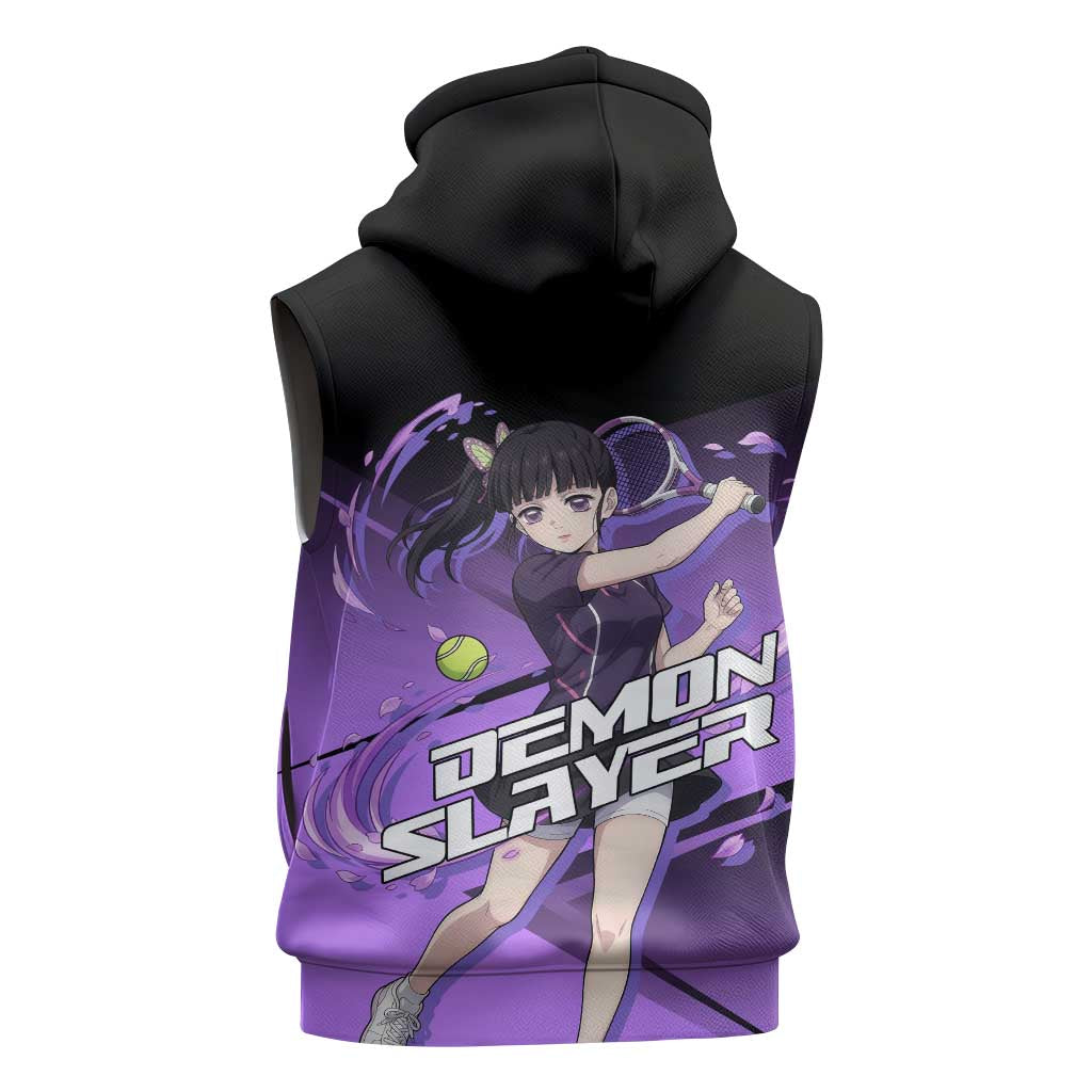 Kanao Tsuyuri Sleeveless Hoodie Demon Slayer Tennis Crossover Style