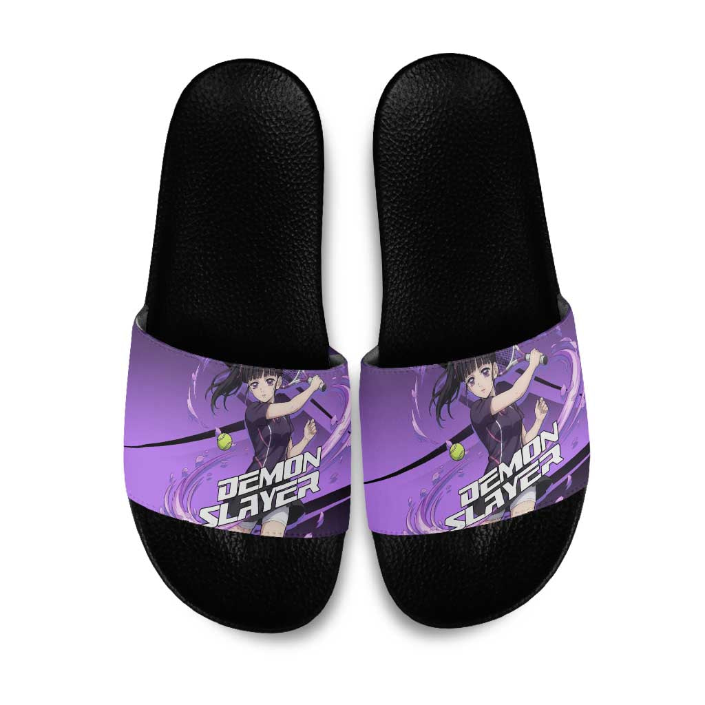 Kanao Tsuyuri Slide Sandals Demon Slayer Tennis Crossover Style