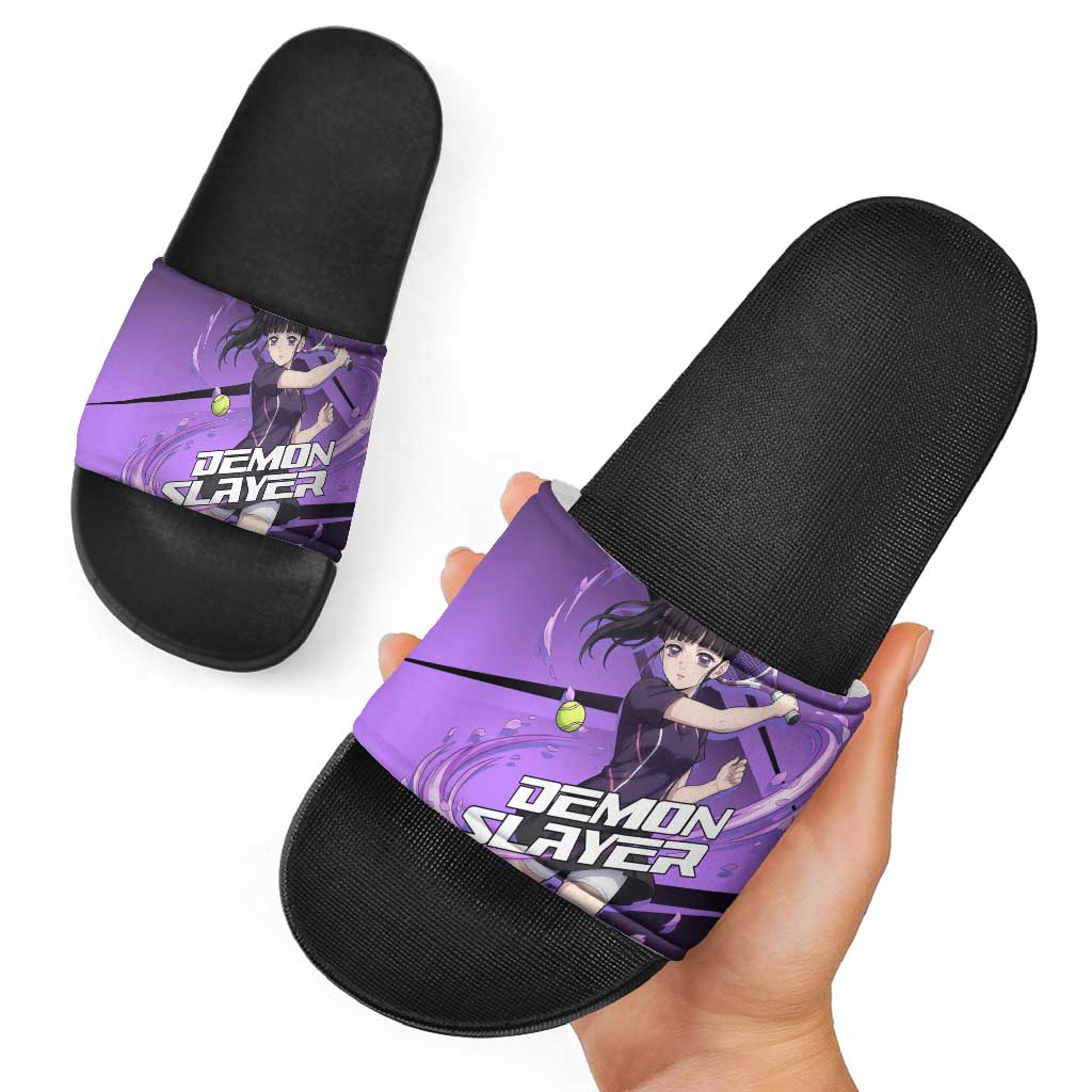 Kanao Tsuyuri Slide Sandals Demon Slayer Tennis Crossover Style