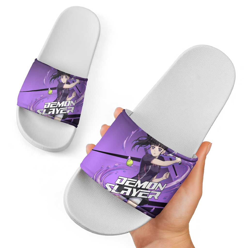 Kanao Tsuyuri Slide Sandals Demon Slayer Tennis Crossover Style