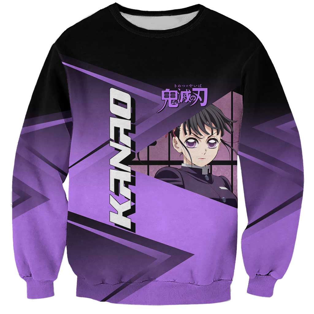 Kanao Tsuyuri Sweatshirt Demon Slayer Tennis Crossover Style