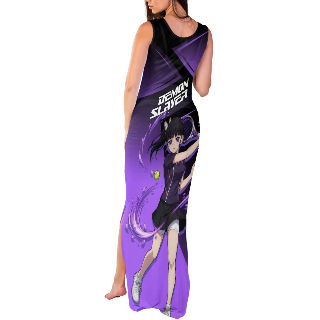 Kanao Tsuyuri Tank Maxi Dress Demon Slayer Tennis Crossover Style