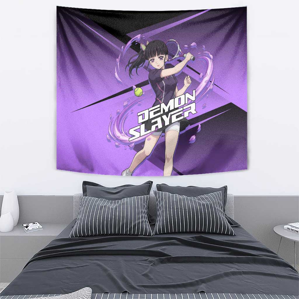 Kanao Tsuyuri Tapestry Demon Slayer Tennis Crossover Style
