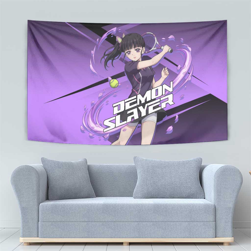 Kanao Tsuyuri Tapestry Demon Slayer Tennis Crossover Style