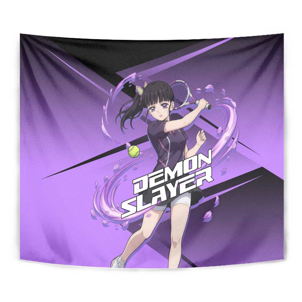 Kanao Tsuyuri Tapestry Demon Slayer Tennis Crossover Style