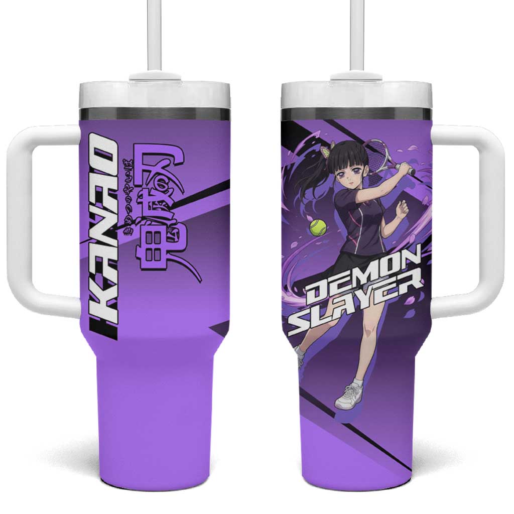 Kanao Tsuyuri Tumbler With Handle Demon Slayer Tennis Crossover Style