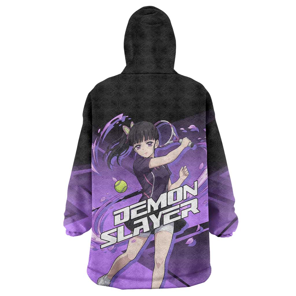 Kanao Tsuyuri Wearable Blanket Hoodie Demon Slayer Tennis Crossover Style