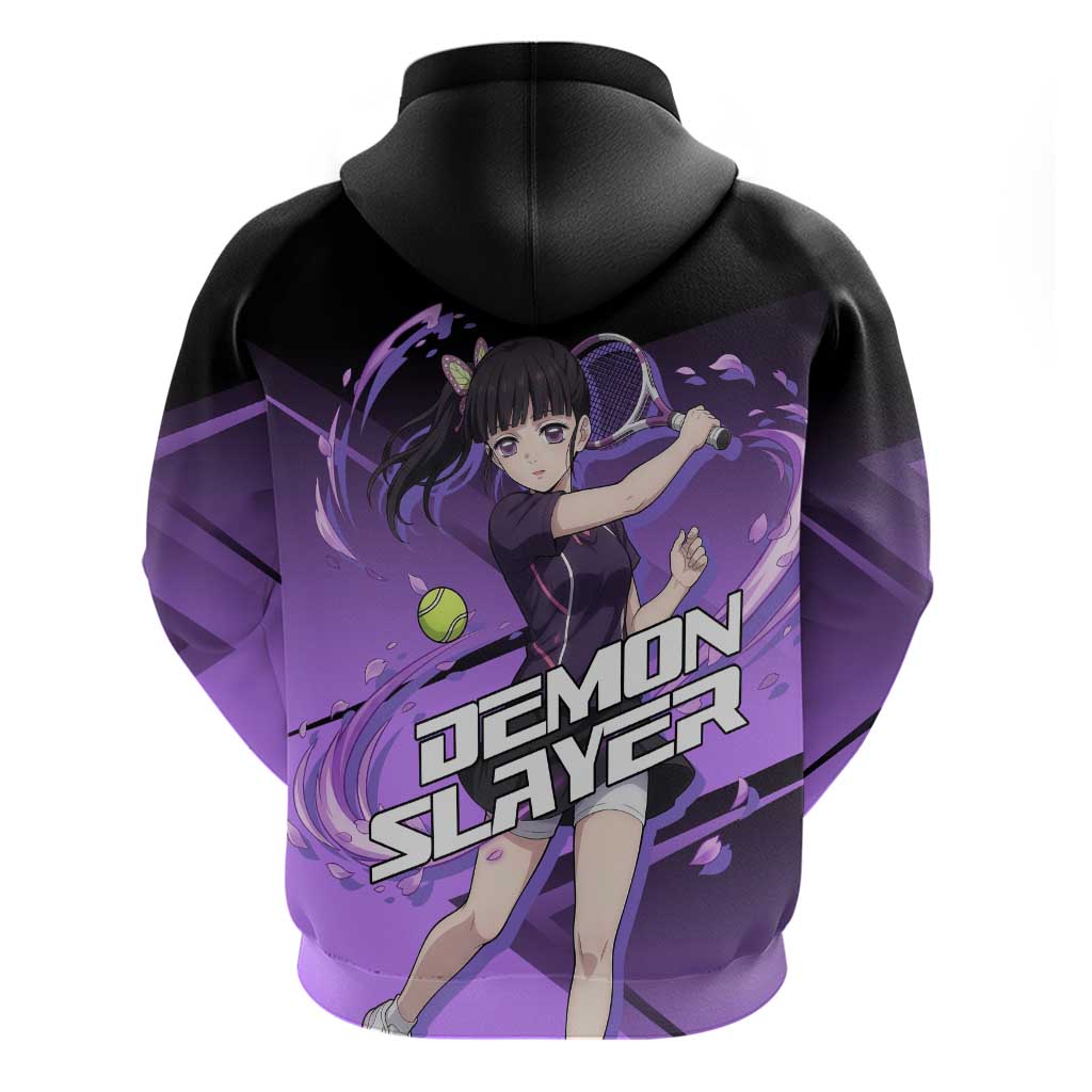 Kanao Tsuyuri Zip Hoodie Demon Slayer Tennis Crossover Style