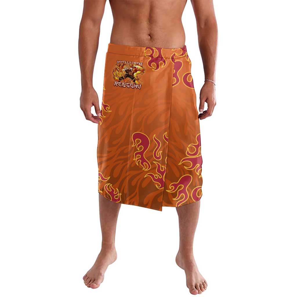 Rengoku Kyojuro Demon Slayer Lavalava Inferno Anime Flame Crest Style