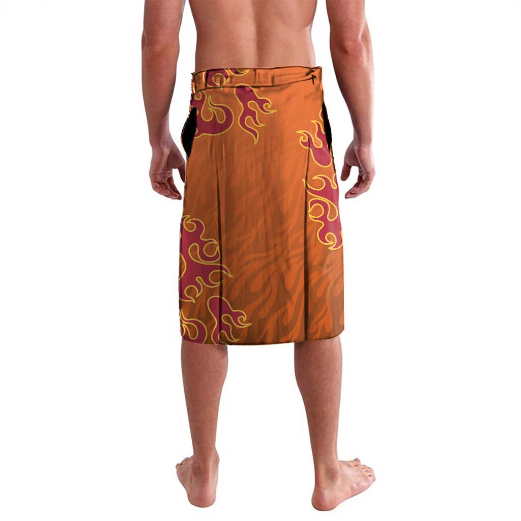 Rengoku Kyojuro Demon Slayer Lavalava Inferno Anime Flame Crest Style