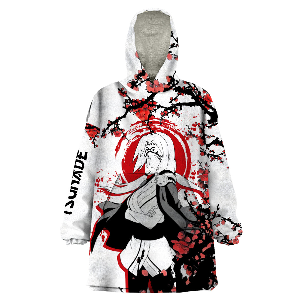 Tsunade - Japan Style Anime Wearable Blanket Hoodie