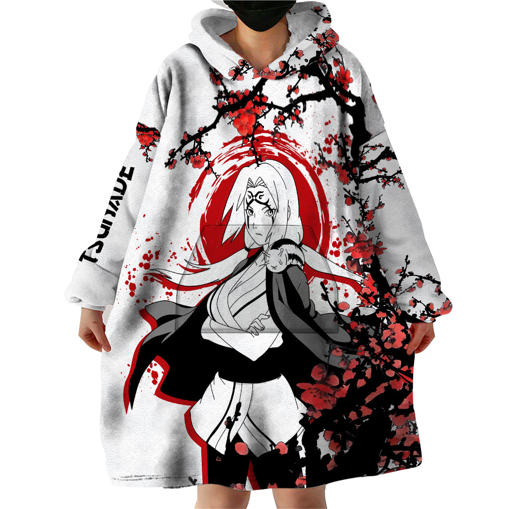 Tsunade - Japan Style Anime Wearable Blanket Hoodie