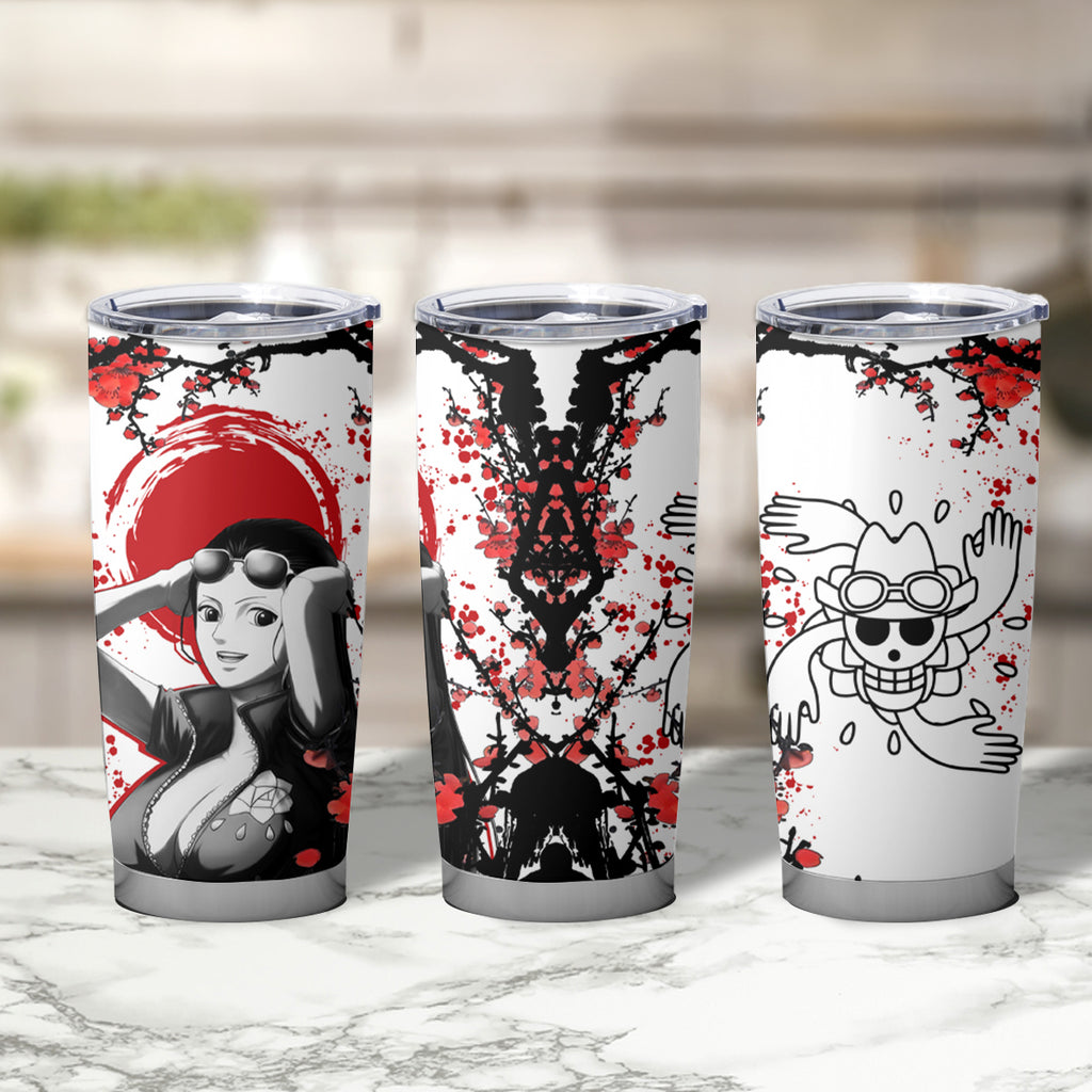 Nico Robin One Piece Tumbler Cup Japan Style Anime