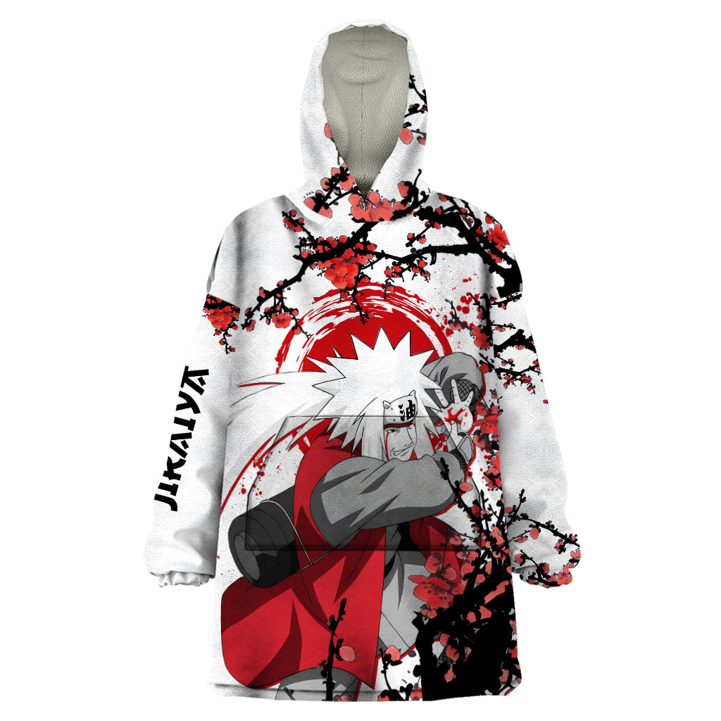Jiraiya - Japan Style Anime Wearable Blanket Hoodie