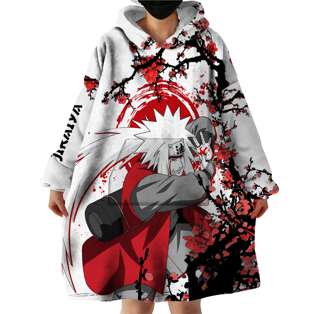 Jiraiya - Japan Style Anime Wearable Blanket Hoodie