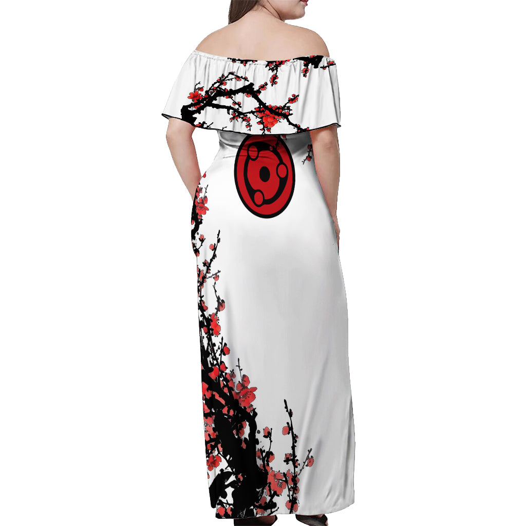 Uchiha Madara - Japan Style Off Shoulder Maxi Dress