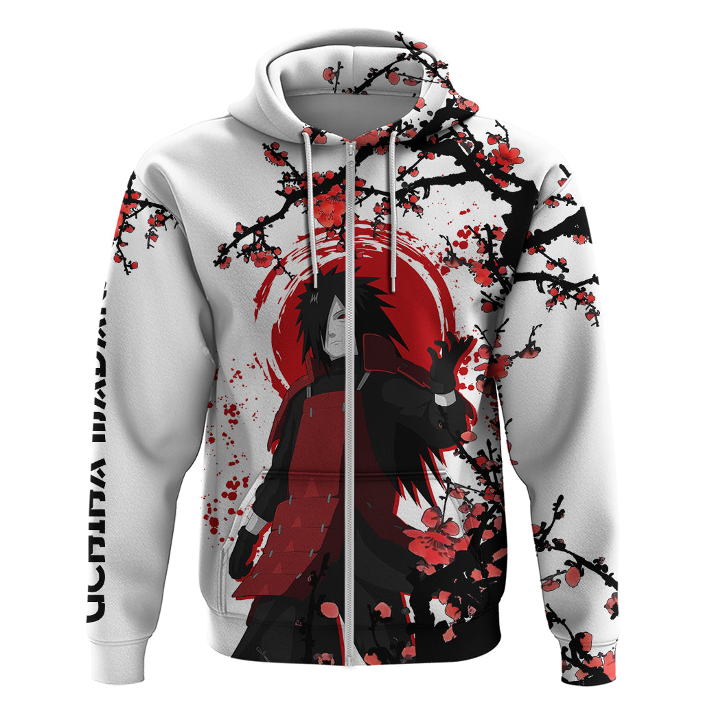 Uchiha Madara - Japan Style Zip Hoodie