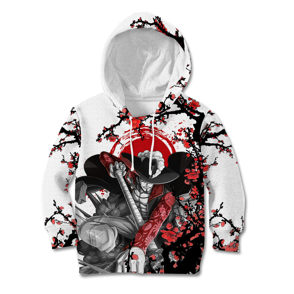 Dracule Mihawk - Japan Style Anime Kid Hoodie