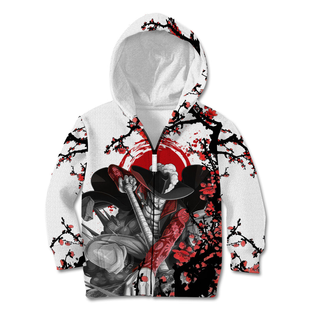 Dracule Mihawk - Japan Style Anime Kid Hoodie