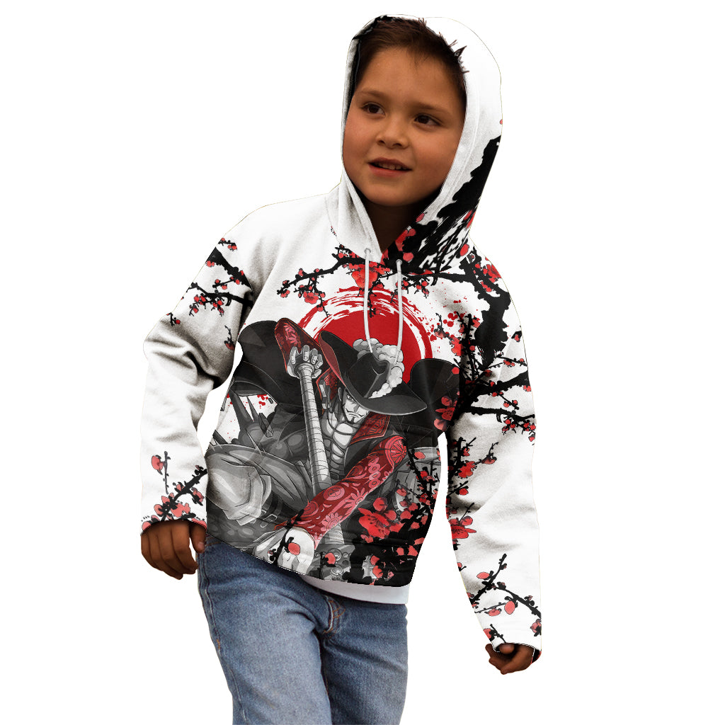 Dracule Mihawk - Japan Style Anime Kid Hoodie