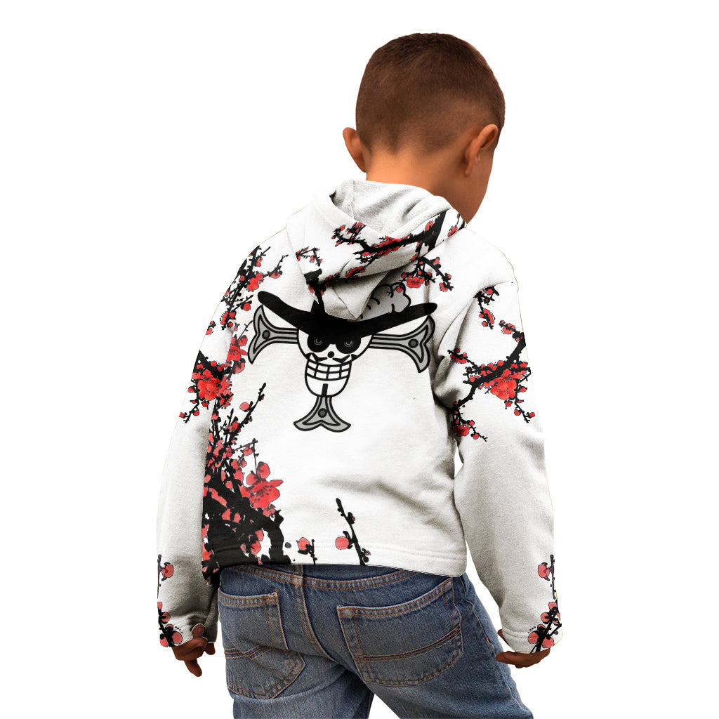 Dracule Mihawk - Japan Style Anime Kid Hoodie