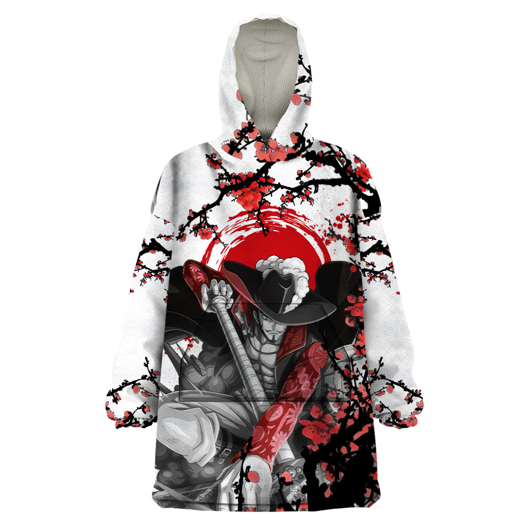Dracule Mihawk - Japan Style Anime Wearable Blanket Hoodie