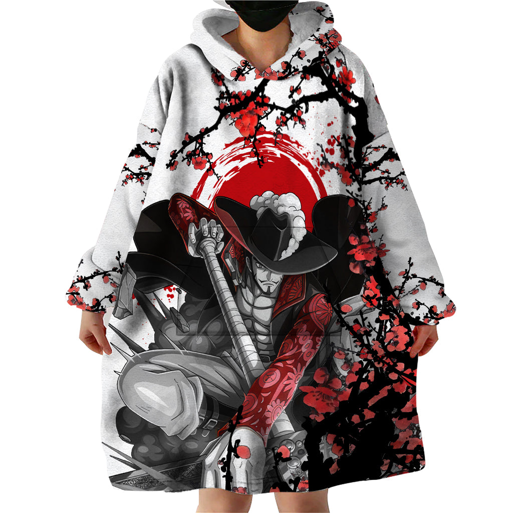 Dracule Mihawk - Japan Style Anime Wearable Blanket Hoodie