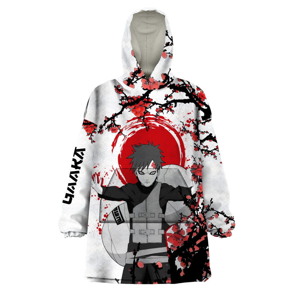 Gaara - Japan Style Anime Wearable Blanket Hoodie