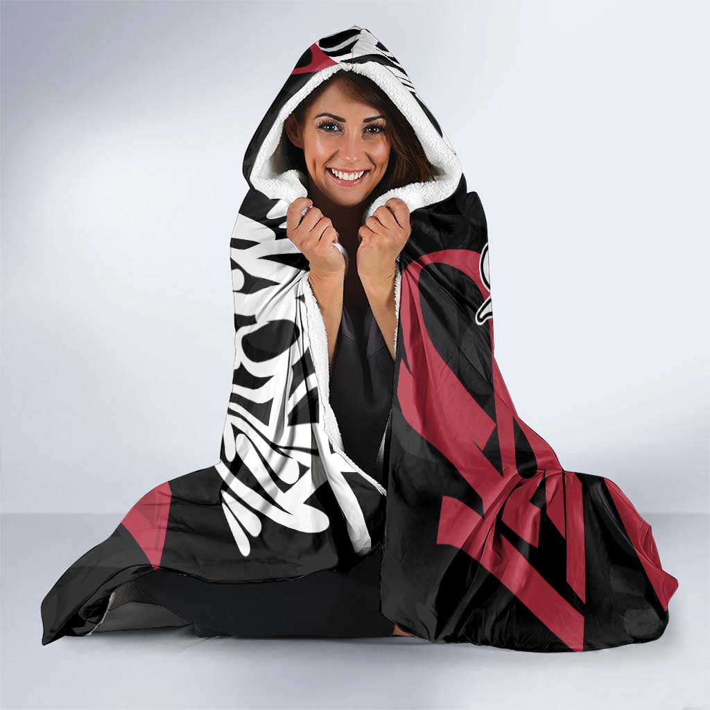 Monkey D. Luffy One Piece Hooded Blanket Graffiti Street Art Anime Collage
