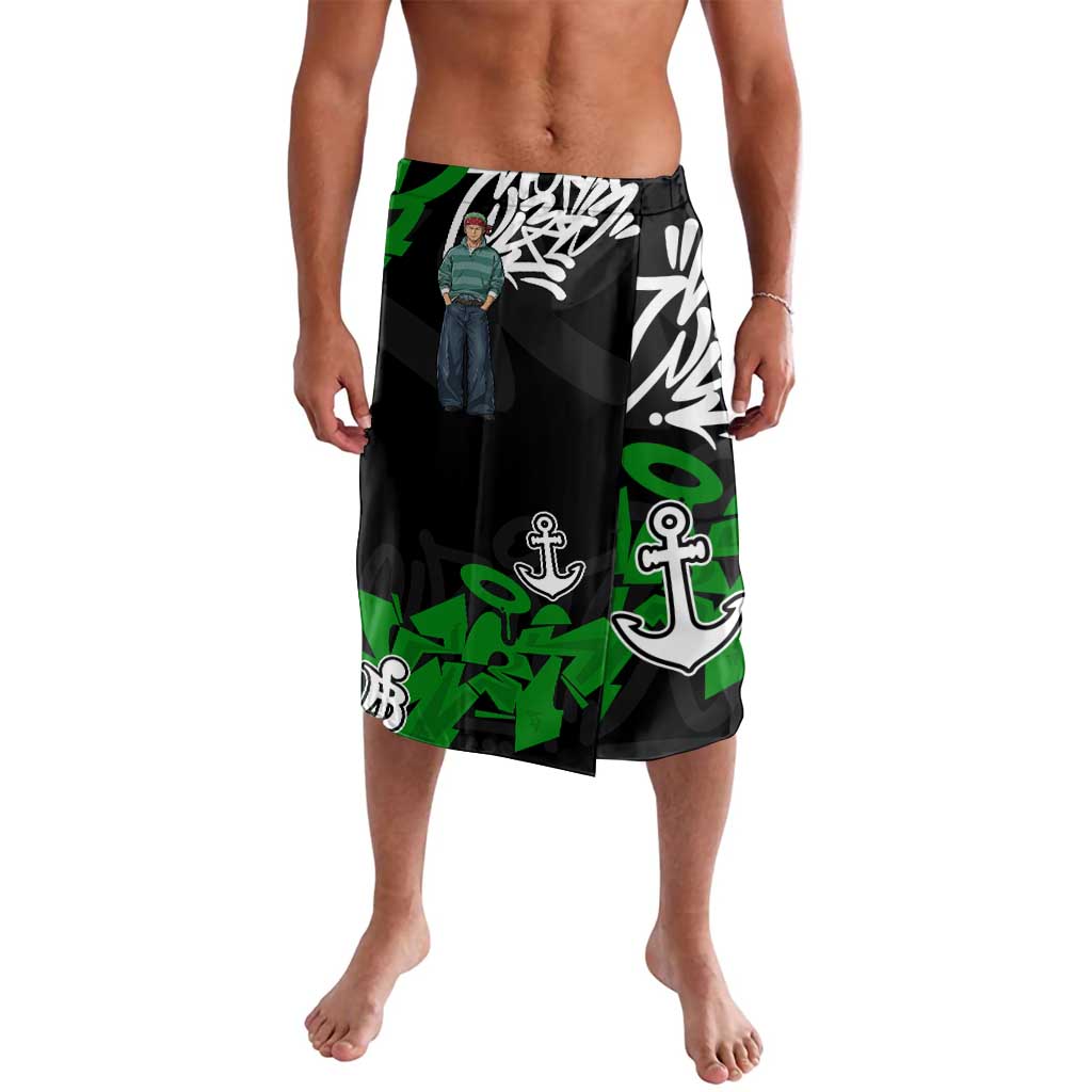 Roronoa Zoro One Piece Lavalava Graffiti Street Art Anime Collage