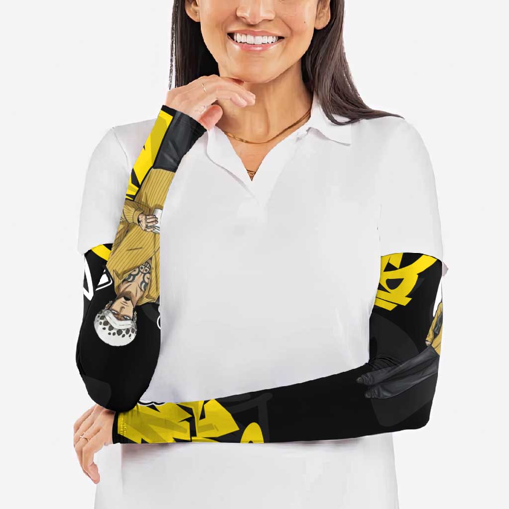 Trafalgar Law One Piece Arm Sleeves Graffiti Street Art Anime Collage
