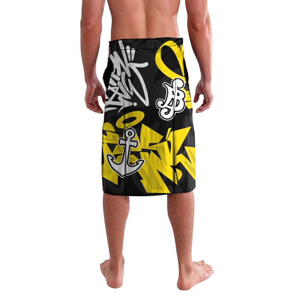 Trafalgar Law One Piece Lavalava Graffiti Street Art Anime Collage
