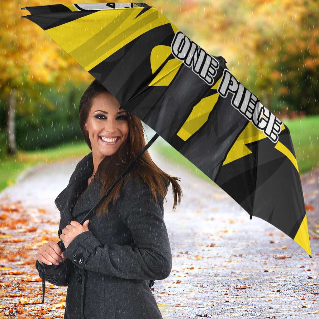Trafalgar Law One Piece Umbrella Graffiti Street Art Anime Collage