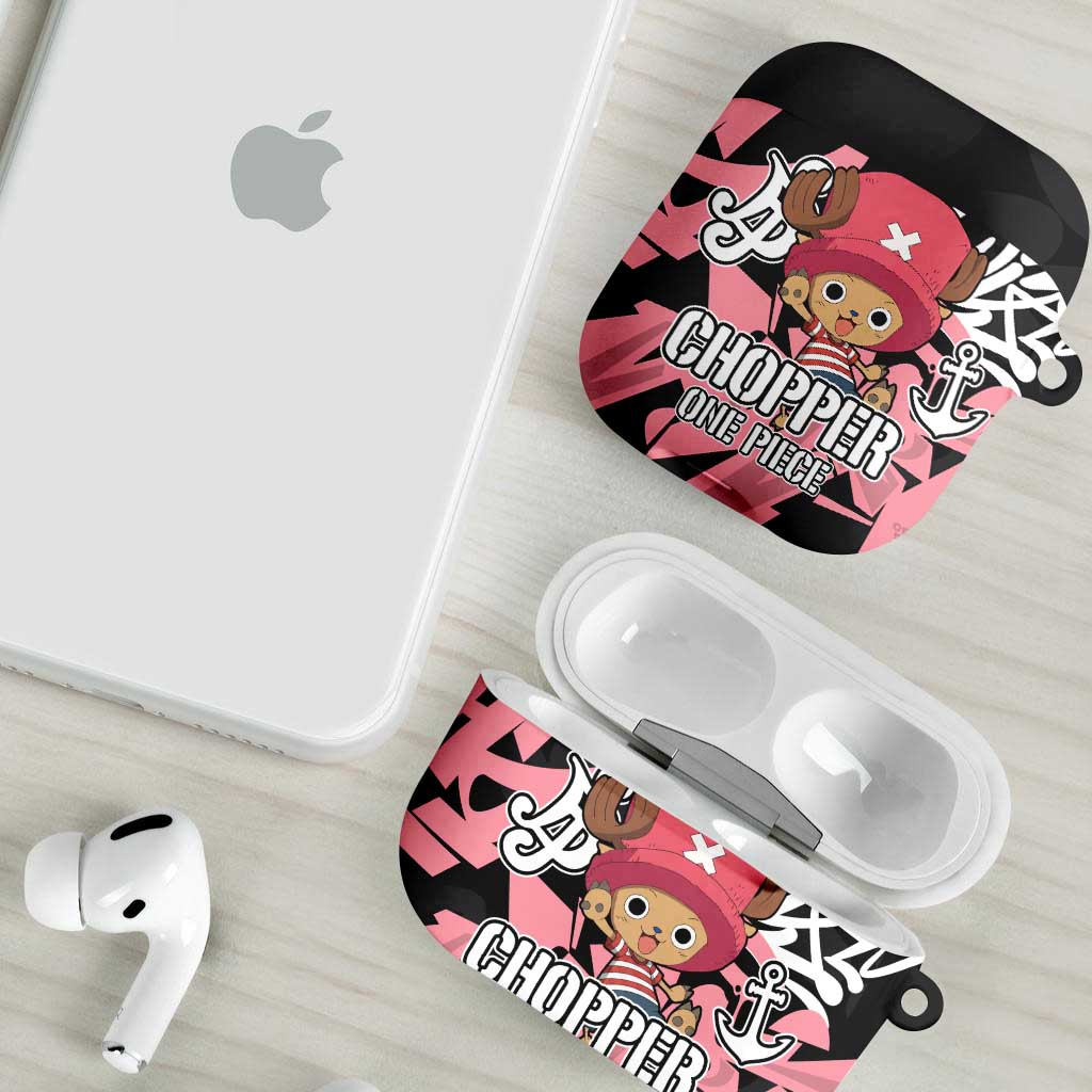 Tony Tony Chopper One Piece AirPods Case Graffiti Street Art Anime Collage