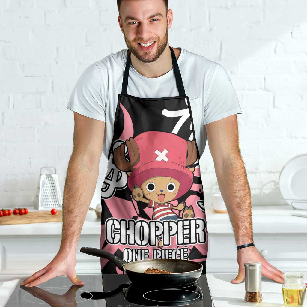 Tony Tony Chopper One Piece Apron Graffiti Street Art Anime Collage