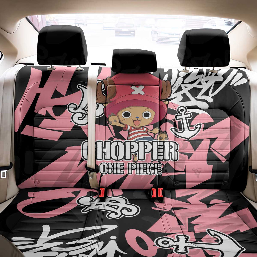 Tony Tony Chopper One Piece Back Car Seat Cover Graffiti Street Art Anime Collage