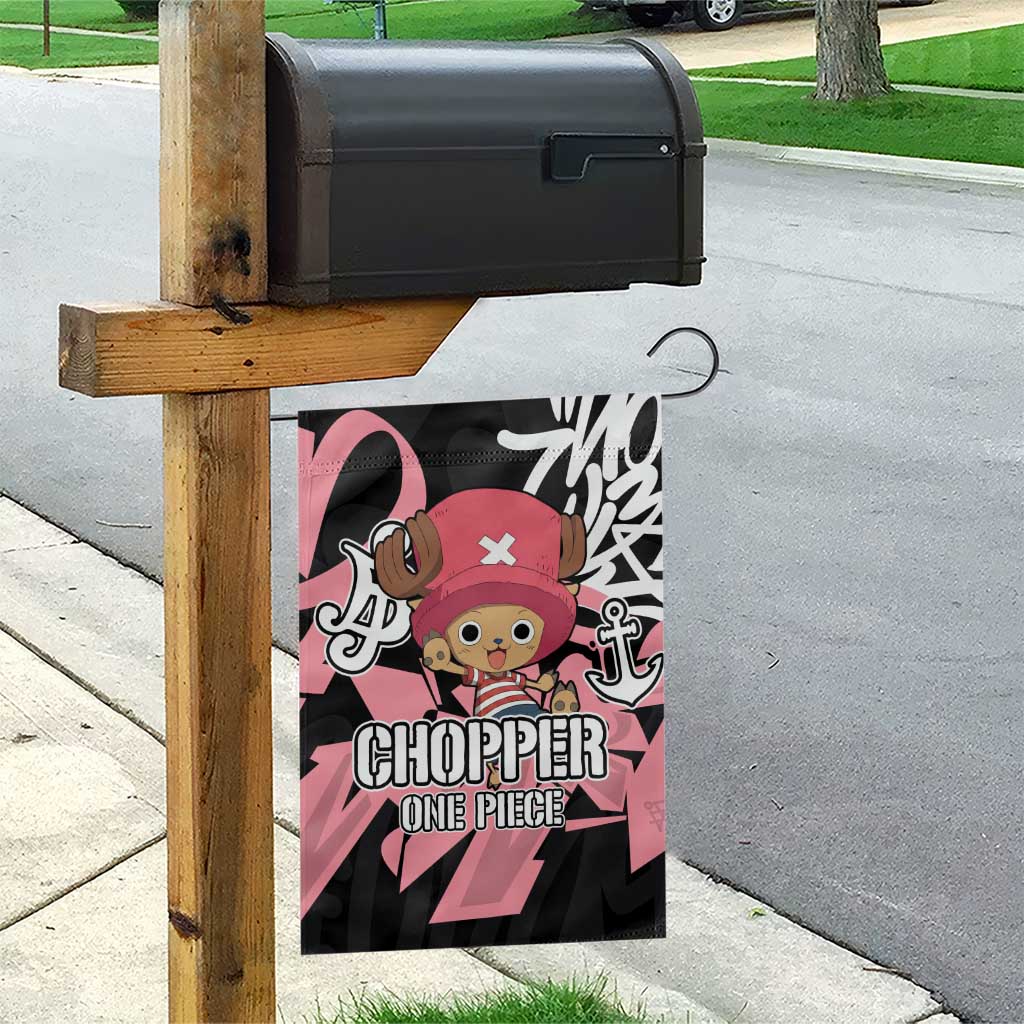 Tony Tony Chopper One Piece Garden Flag Graffiti Street Art Anime Collage
