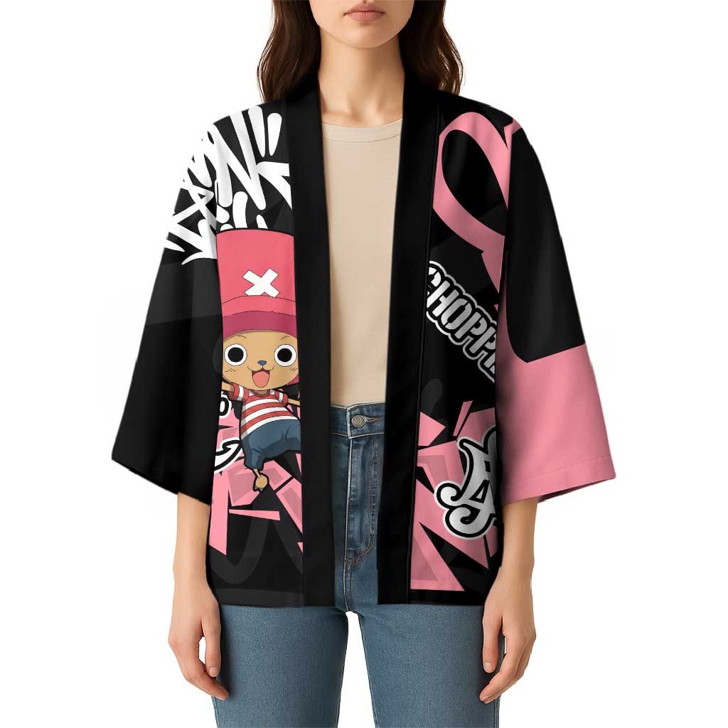 Tony Tony Chopper One Piece Kimono Graffiti Street Art Anime Collage