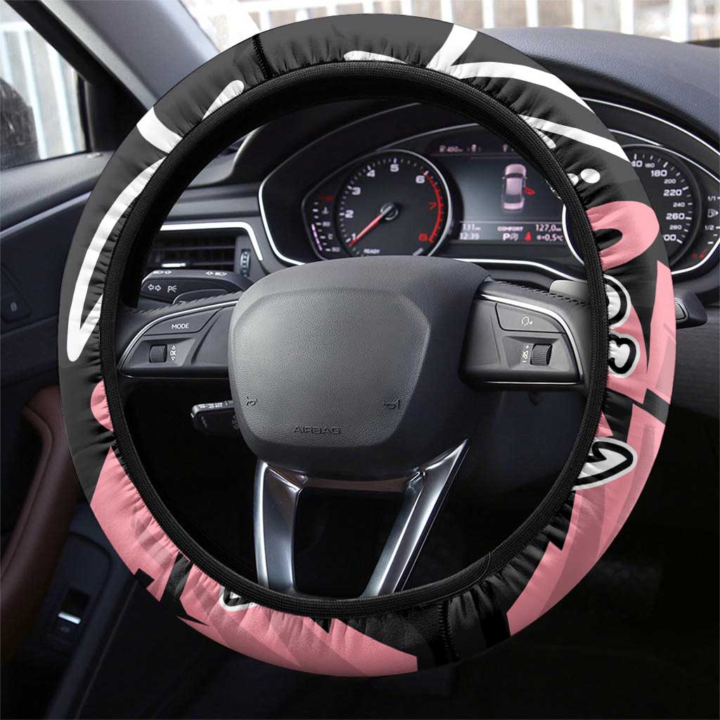 Tony Tony Chopper One Piece Steering Wheel Cover Graffiti Street Art Anime Collage