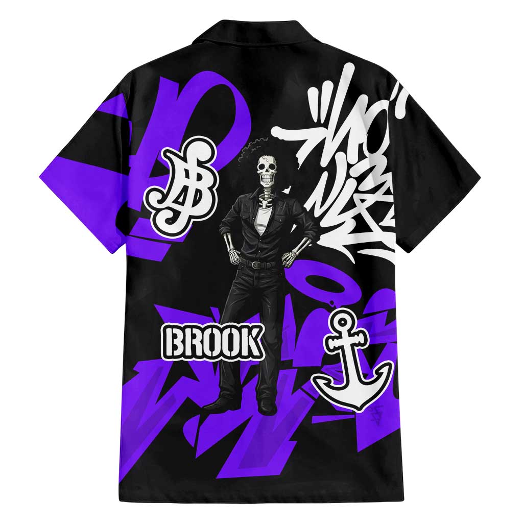 Brook One Piece Family Matching Tank Maxi Dress and Hawaiian Shirt Graffiti Street Art Anime Collage