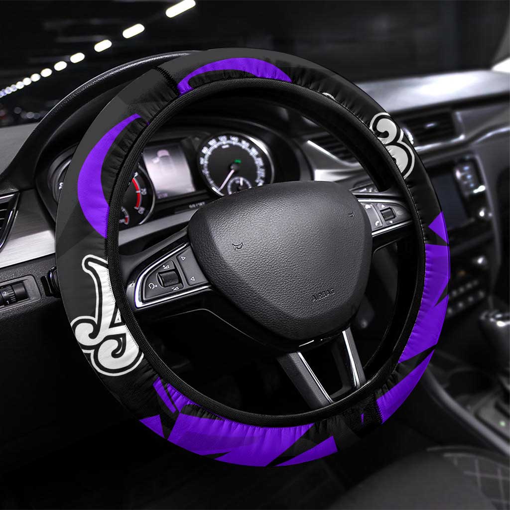 Brook One Piece Steering Wheel Cover Graffiti Street Art Anime Collage