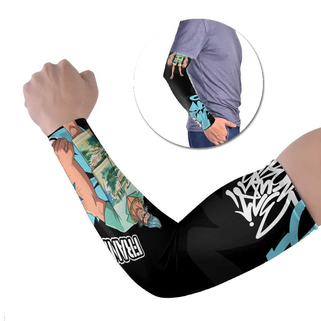Franky One Piece Arm Sleeves Graffiti Street Art Anime Collage