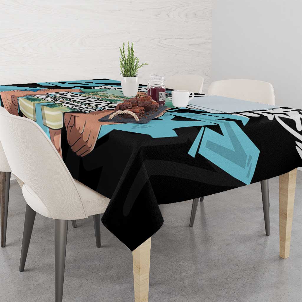 Franky One Piece Tablecloth Graffiti Street Art Anime Collage