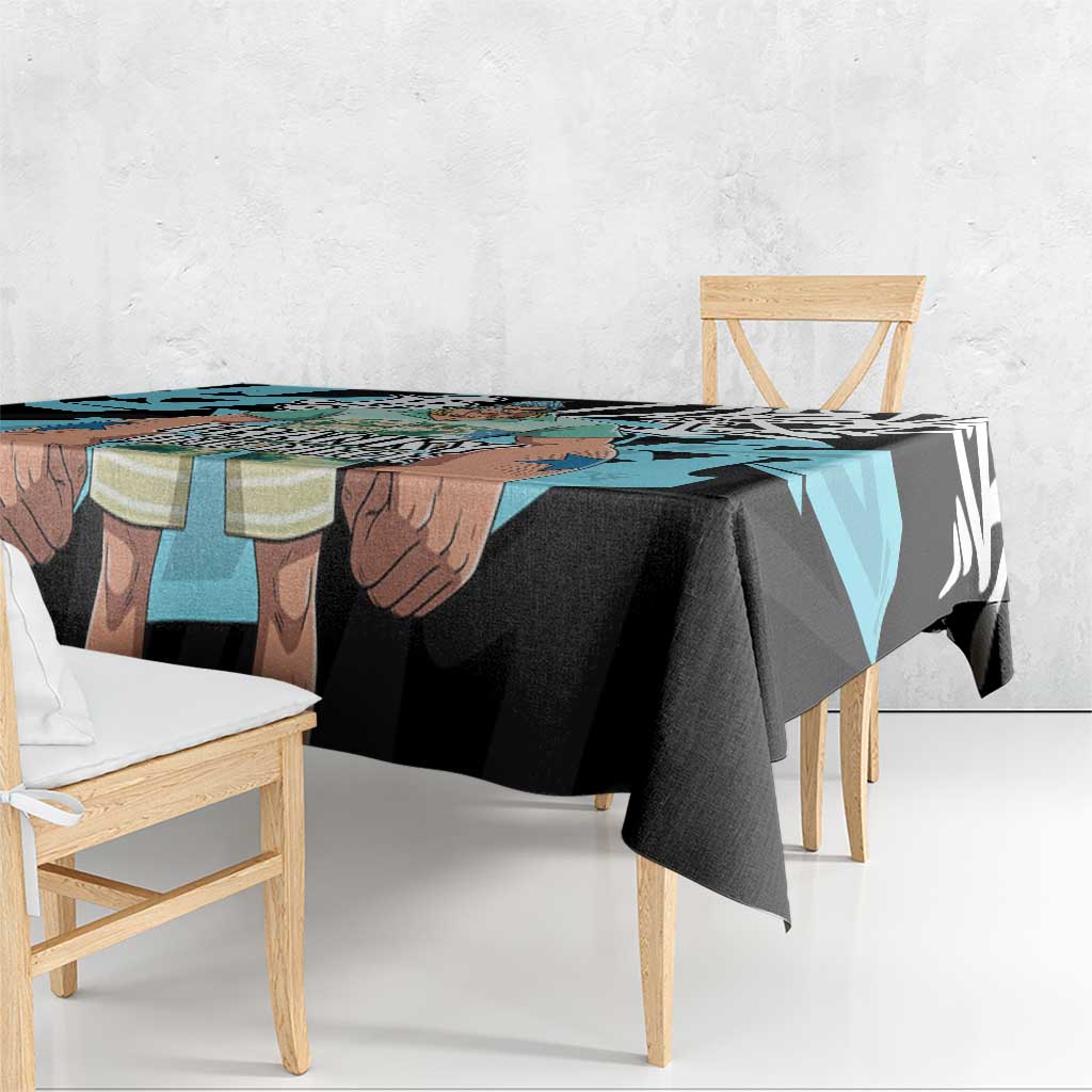 Franky One Piece Tablecloth Graffiti Street Art Anime Collage