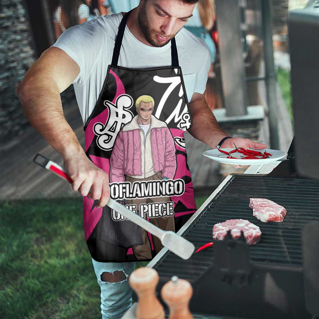 Donquixote Doflamingo One Piece Apron Graffiti Street Art Anime Collage