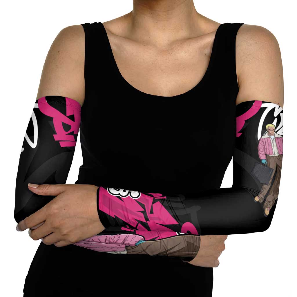 Donquixote Doflamingo One Piece Arm Sleeves Graffiti Street Art Anime Collage